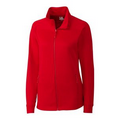 Cutter & Buck Ladies' Weathertec Peak Full Zip Jacket